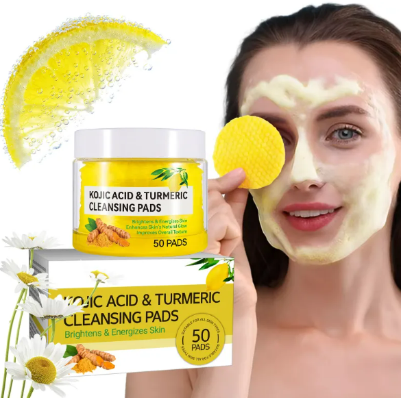 Curalume Kojic Acid + Turmeric Cleansing Pads