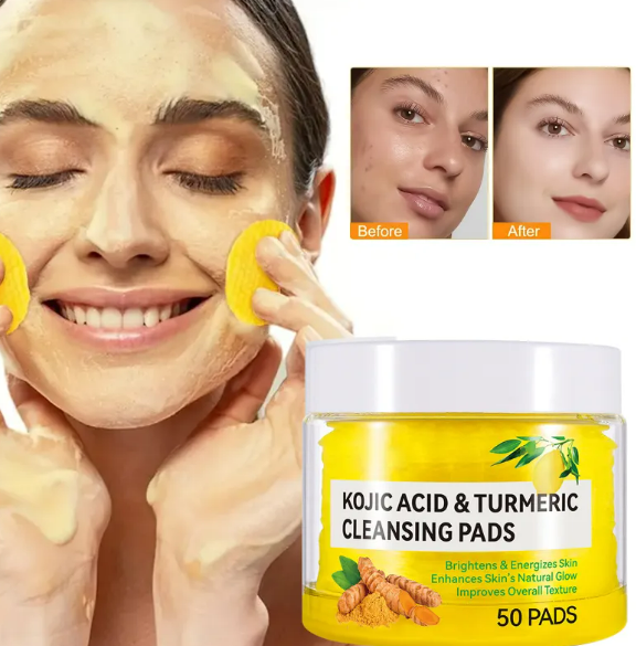 Curalume Kojic Acid + Turmeric Cleansing Pads